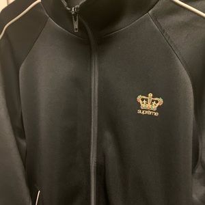 Supreme crown track jacks black